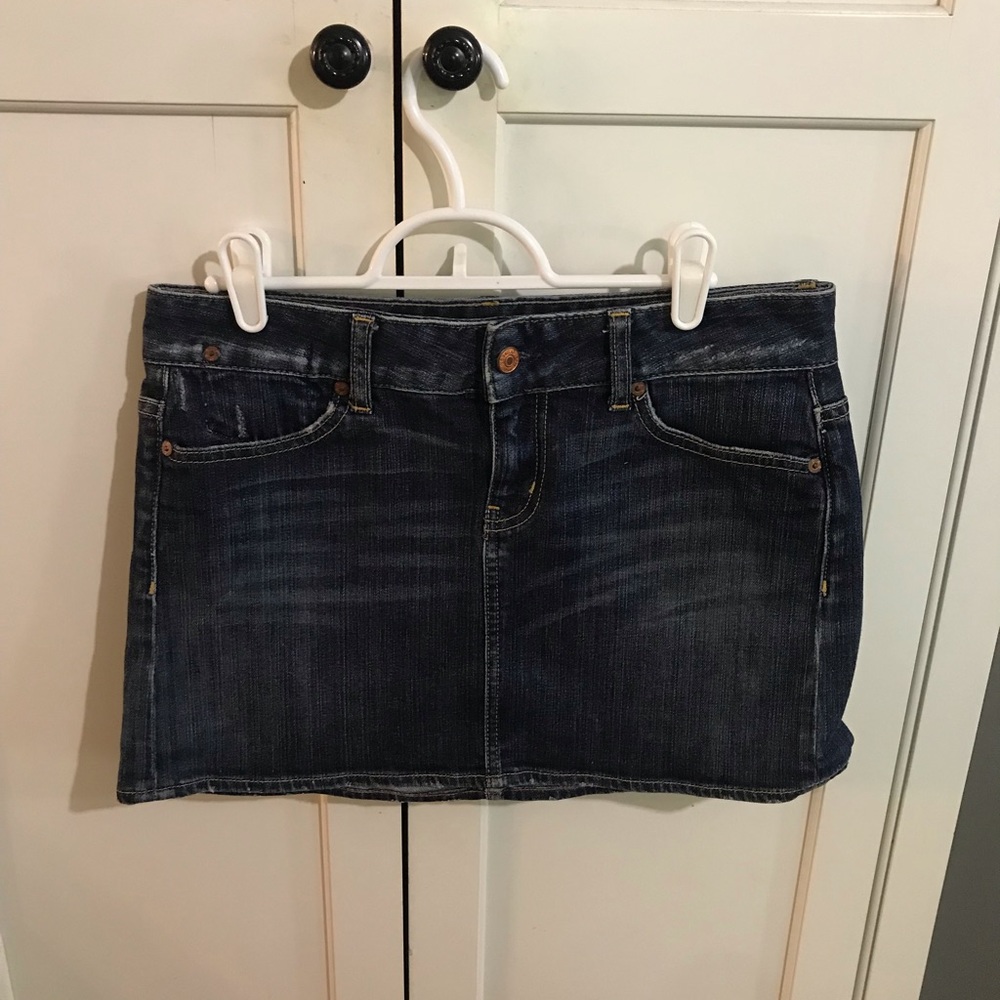 Gap jean skirt